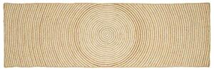 Kusové koberce Bílá 80 x 200 cm juta