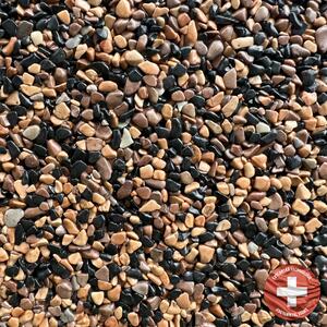 Báča Beton Kamenný koberec na podlahu Vulcano Frakce: Jemná (0,7 – 1,8 mm), vydatnost setu 1,8 m², Doporučené použití v: interiéru - dvousložková epoxidová pryskyřice