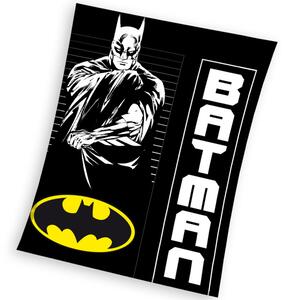 CARBOTEX Dětská deka Batman Strážce noci 130x170 cm