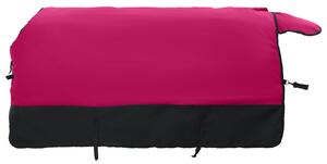 Deka pro koně Růžová a černá 115 cm Polyester
