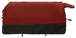 Deka pro koně Tmavě zelená a černá 135 cm Polyester