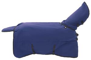 Deka pro koně Tmavě zelená a černá 115 cm Polyester