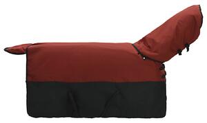 Deka pro koně Tmavě zelená a černá 75 cm Polyester