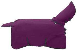 Deka pro koně Tmavě zelená a černá 165 cm Polyester
