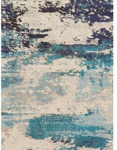 Kulatý designový koberec s nízkým vlasem Celestial