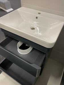 Kingsbath Vivace Antracit 60 koupelnová skříňka s umyvadlem