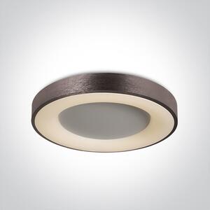 ONE-light Stropní svítidlo Brescia kartáčovaná hnědá LED 50W 3000lm 230V IP20 3000K