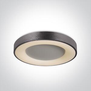 ONE-light Stropní svítidlo Brescia kartáčovaný antracit LED 50W 3000lm 230V IP20 3000K