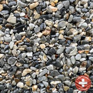 Báča Beton Kamenný koberec na podlahu Norway Frakce: Hrubá (4 – 8 mm), vydatnost setu 1,3 m², Doporučené použití v: interiéru - dvousložková epoxidová pryskyřice