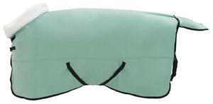 Deka pro koně Tmavě zelená 125 cm Polartec fleece