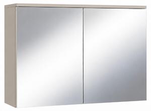 Badplaats Zrcadlová Skříňka Toledo 80 x 20 x 60 cm - Béžová - Vysoká Koupelnová Skříňka