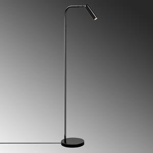 Designová stojanová lampa Pearlie 120 cm černá