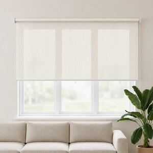 VidaXL Venkovní roletová žaluzie 90 % blokování UV 220 x 140 cm [43488] Barva: krémová