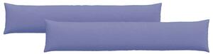 Pohovkové polštáře 2 pcs Modrá džínovina 200 x 40 cm textil