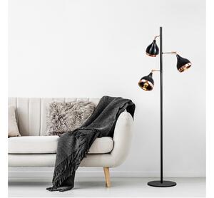 Designová stojanová lampa Salwah 163 cm černá