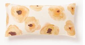 Povlak na polštář z bavlněného saténu s květinovým potiskem Fiorella