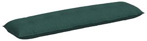 Polštář na záda Tmavě zelená 200 x 19 x 50 cm textil