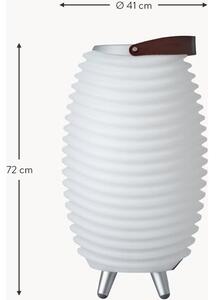 Přenosná stmívatelná zahradní LED lampa s reproduktorem a chladičem lahví Synergy S