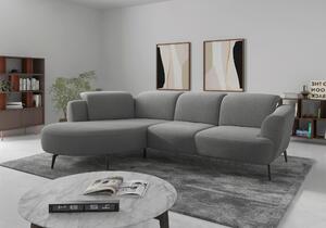 ROHOVÁ SEDAČKA, textil, šedá Sit & More - Sedací soupravy, Online Only