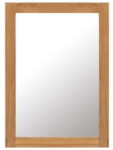 Zrcadlo 50 x 70 cm masivní dubové dřevo