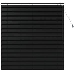 Venet školní žaluzie Černá 145 x 160 cm 35 mm Masivní paulovnie
