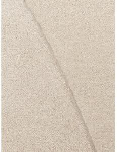 Ručně všívaný vlněný koberec v organickém tvaru Kadey