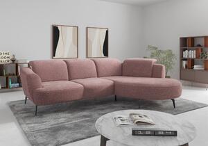 ROHOVÁ SEDAČKA, textil, lilková Sit & More - Sedací soupravy, Online Only
