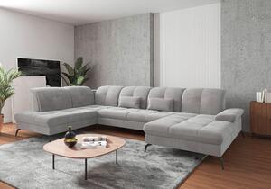 SEDACÍ SOUPRAVA, textil, barvy stříbra Sit & More - Sedací soupravy, Online Only