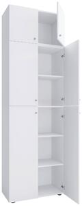 SKŘÍŇ NA ŠANONY, bílá, 70/223/39 cm MID.YOU - Online Only kancelářský nábytek, Online Only