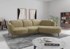 ROHOVÁ SEDAČKA, textil, olivově zelená Sit & More - Sedací soupravy, Online Only