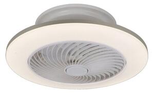 Dalfon | LED stropní přisazené svítidlo s ventiílátorem | stmívatelné | dálkové ovládání - r-6710