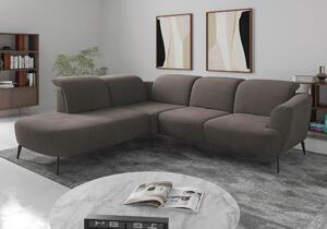ROHOVÁ SEDAČKA, textil, jílová barva Sit & More - Sedací soupravy, Online Only