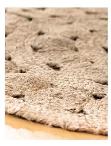 Kulatý jutový koberec
