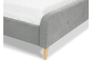 HezkýNábytek.cz Manželská postel 180 cm Lomaha New (béžová) (s roštem). 1104384