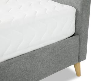 HezkýNábytek.cz Manželská postel 180 cm Lomaha New (béžová) (s roštem). 1104384