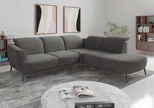 ROHOVÁ SEDAČKA, textil, jílová barva Sit & More - Sedací soupravy, Online Only