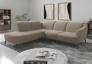 ROHOVÁ SEDAČKA, textil, béžová Sit & More - Sedací soupravy, Online Only