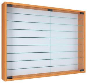 ZÁVĚSNÁ VITRÍNA, barvy buku, 80/60/10 cm MID.YOU, Online Only
