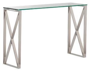 Boční stolek Senso silver 120x40x80cm