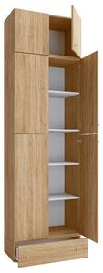 SKŘÍŇ NA ŠANONY, Sonoma dub, 70/240/39 cm MID.YOU - Online Only kancelářský nábytek, Online Only