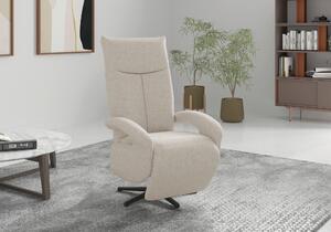 RELAXAČNÍ KŘESLO, textil, krémová Sit & More - Online Only křesla & taburety, Online Only