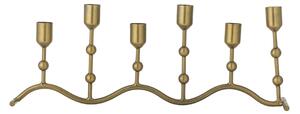 Kovový svícen Kiri Metal Brass