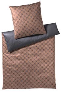 OBOUSTRANNÉ POVLEČENÍ, makosatén, měděné barvy, šedá, 155/220 cm Joop! - Online Only povlečení, Online Only