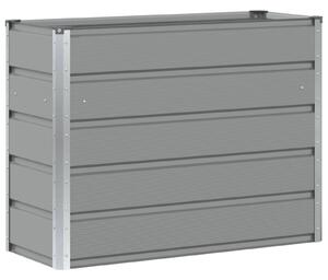 Truhlík Světle šedá 100 x 40 x 75 cm Ocel