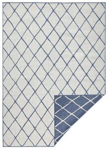 Kusový koberec Twin-Wendeteppiche 103119 blau creme 200x290 cm