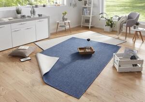 Kusový koberec Twin-Wendeteppiche 103100 blau creme 120x170 cm