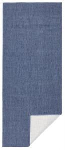 Kusový koberec Twin-Wendeteppiche 103100 blau creme 80x150 cm