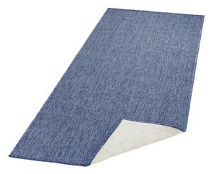 Kusový koberec Twin-Wendeteppiche 103100 blau creme 80x250 cm