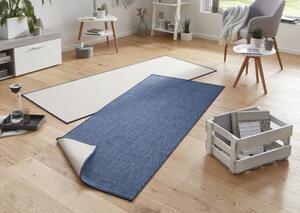 Kusový koberec Twin-Wendeteppiche 103100 blau creme 80x250 cm