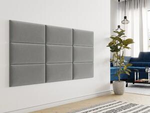 Čalouněný nástěnný panel 60x30 PAG - šedá